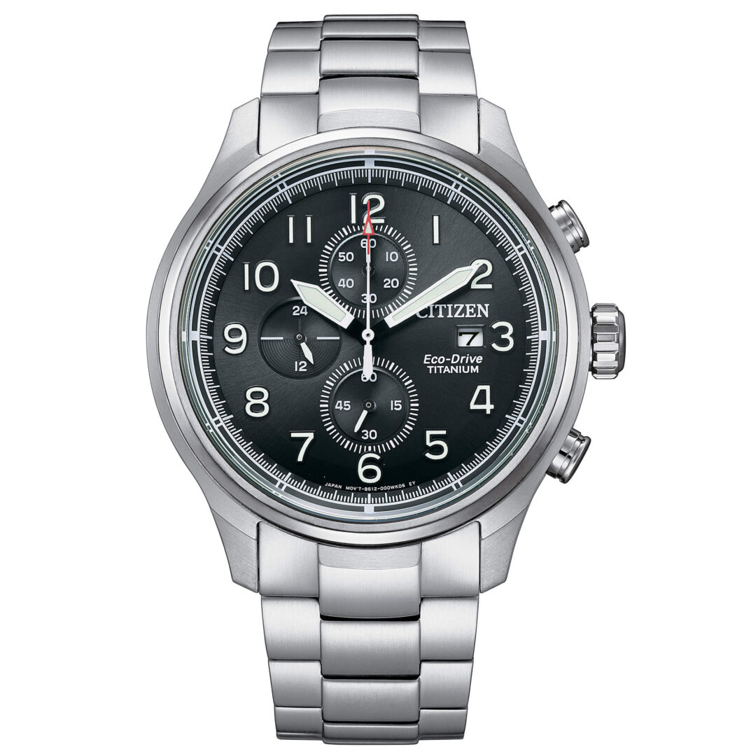 Citizen Crono Uomo Ecodrive Super Titanio 0810 CA0810-88X