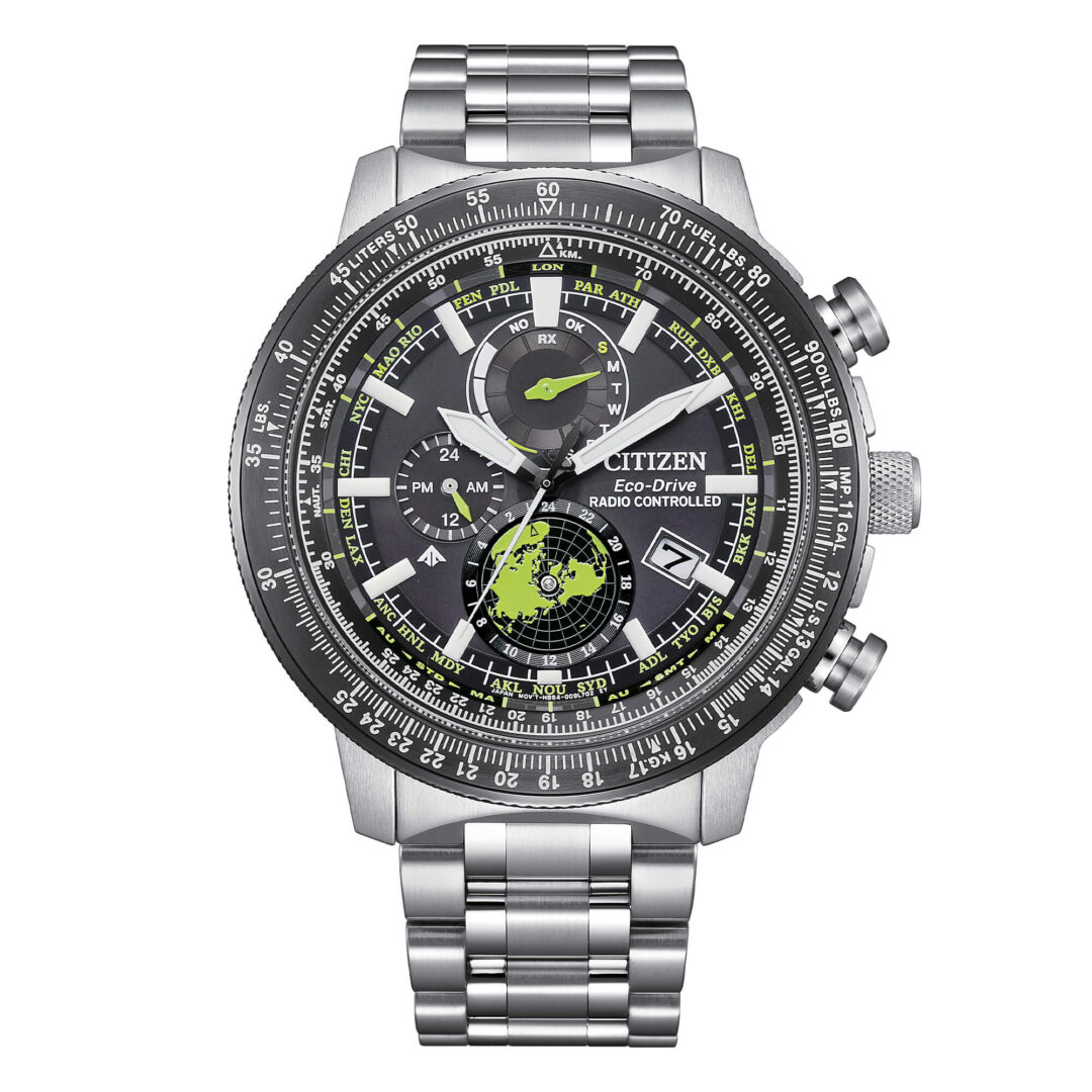 Citizen Crono Uomo Ecodrive in Acciaio Geo Trekker BY3006-53E