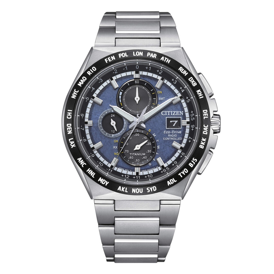 Citizen Crono Uomo Ecodrive Super Titanio AT8 AT8238-84L