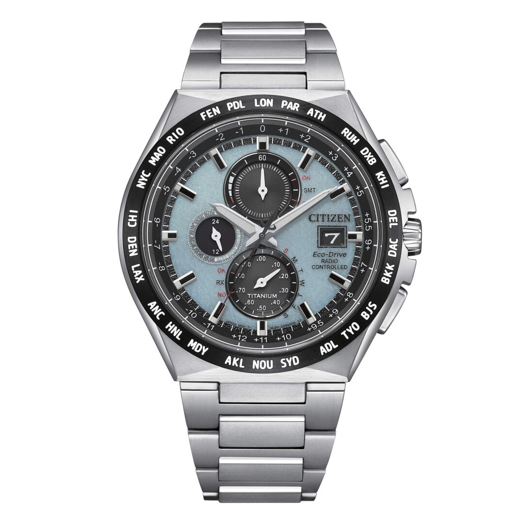 Citizen Crono Uomo Ecodrive Super Titanio AT8 AT8238-84M