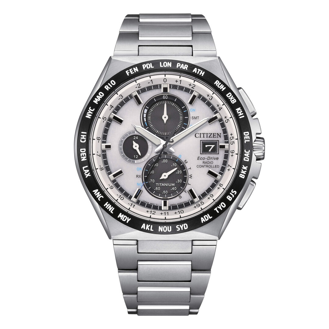 Citizen Crono Uomo Ecodrive Super Titanio AT8 AT8238-84A