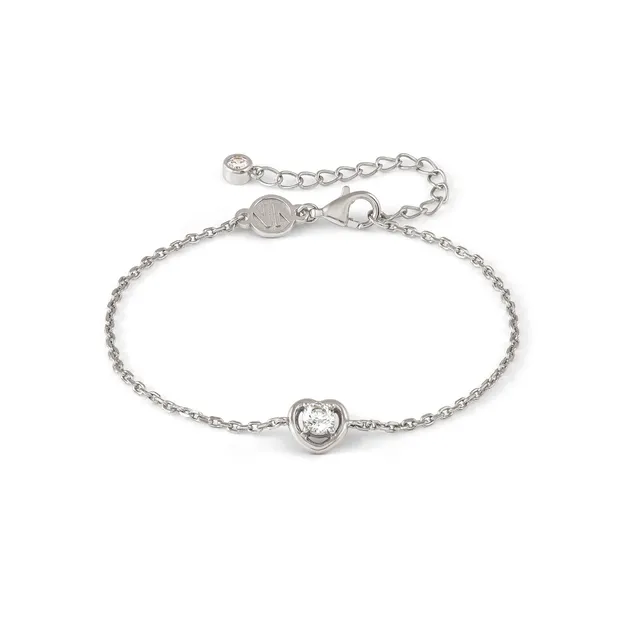 Bracciale con Cuore In Argento Nomination Cosmiclove con Zircon 241703/004