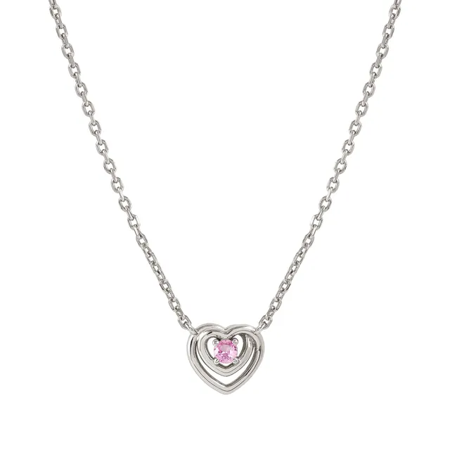 Girocollo in Argento Nomination Cosmiclove con Zircone Rosa 241707/002