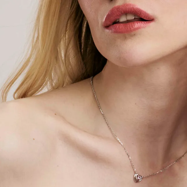 Girocollo in Argento Nomination Cosmiclove con Zircone Rosa 241707/002 - immagine 2