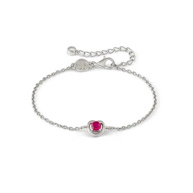 Bracciale In Argento Nomination CosmicLove con Zircone Rosso 241704/006