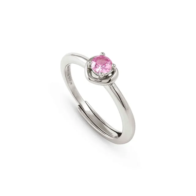 Anello In Argento Nomination Cosmiclove con Zircone Centrale Rosa 241701/002