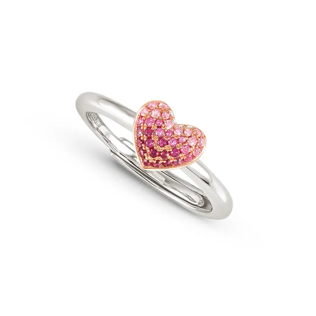 Anello In Argento Nomination Crysalis con Cuore di Zirconi