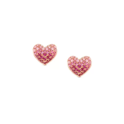 Orecchini Nomination Crysalis in Argento Rosa 925 e Zirconi 241104/004