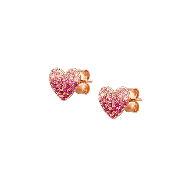 Orecchini Nomination Crysalis in Argento Rosa 925 e Zirconi 241104/004 - immagine 2