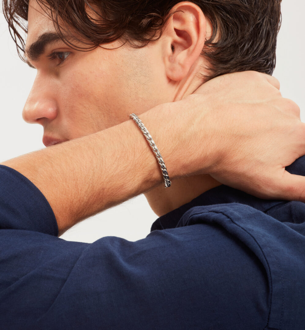 Bracciale Uomo in Acciaio Breil Newton TJ389 - immagine 2