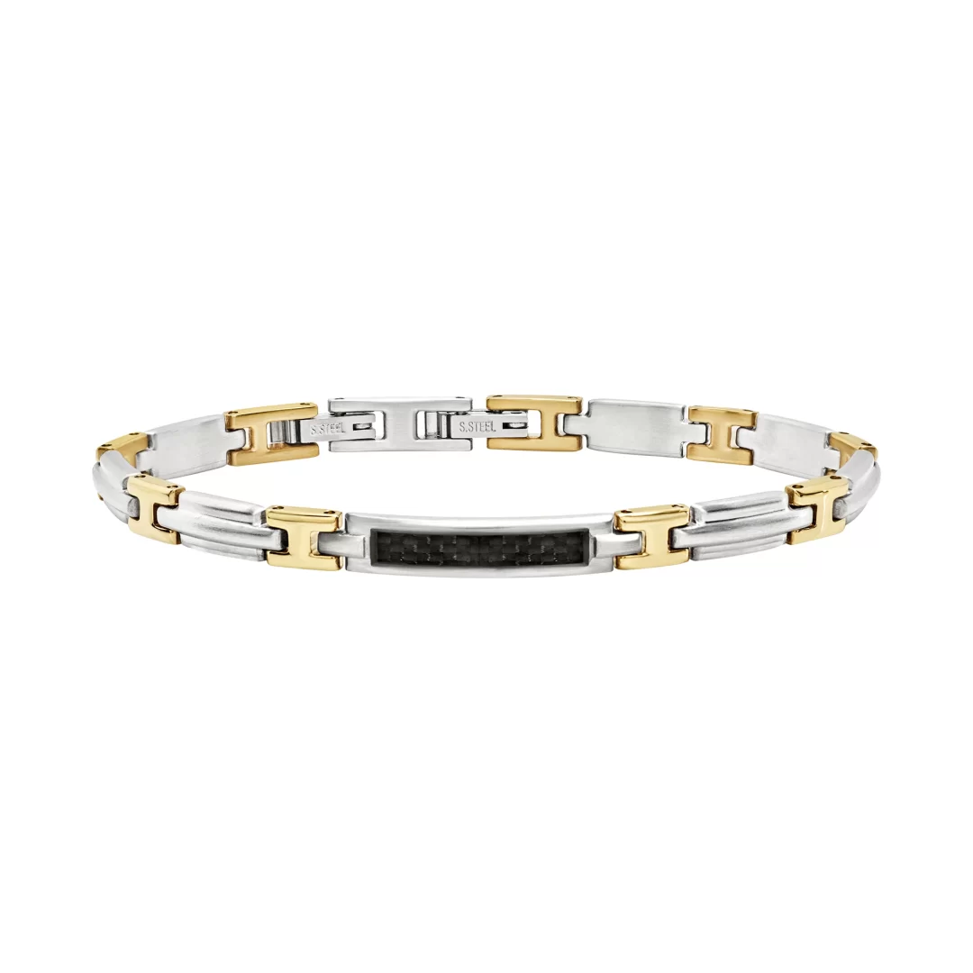 Bracciale Uomo in Acciaio Breil Radiant Fiber TJ3851