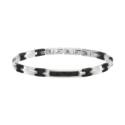 Bracciale Uomo in Acciaio Breil Radiant Fiber TJ3850