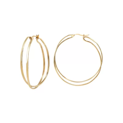 Orecchini in Acciaio Dorato Breil Lightline Tj3676