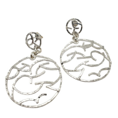 Orecchini Preziosa Pendenti In Argento Athena a Onde OR7608