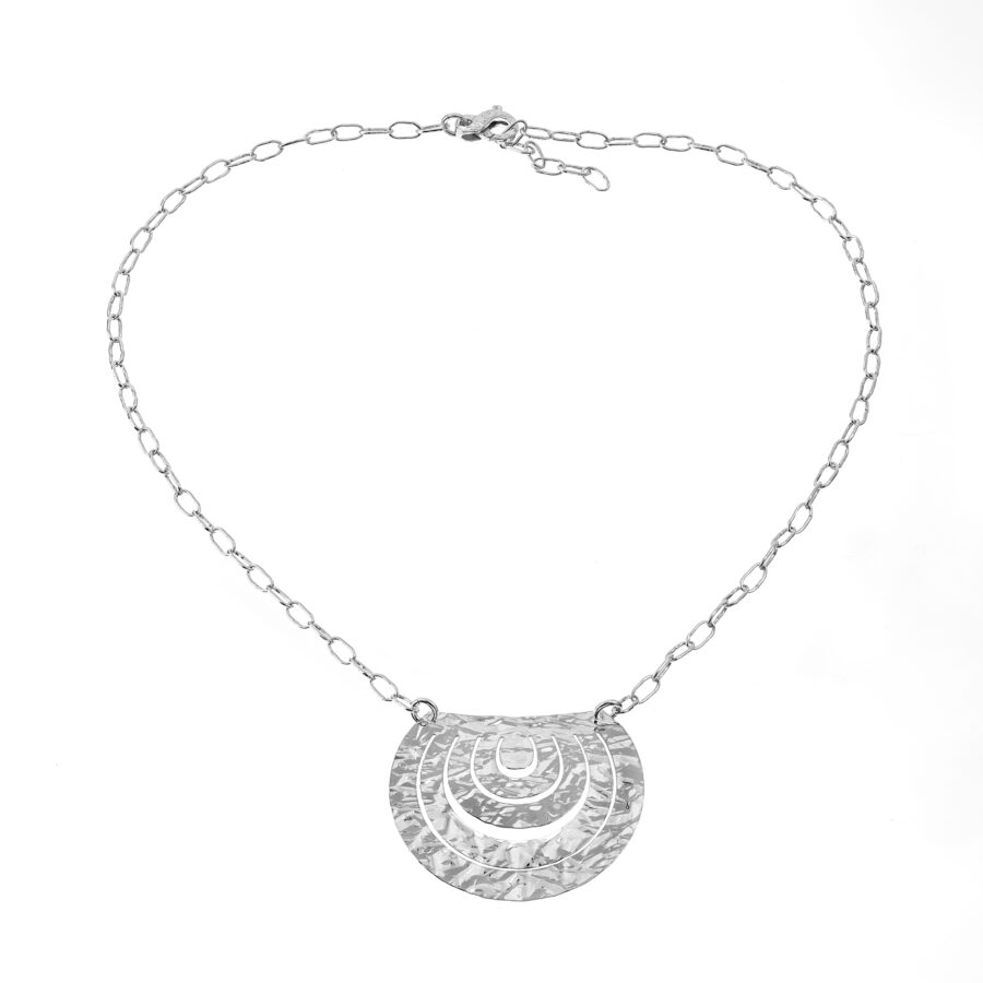 Girocollo Zahara In Argento Naturale Athena con Semicerchio CN6421