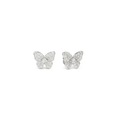 Orecchini Nomination Sweetmadame Farfalle con Zirconi Bianchi 242013/040