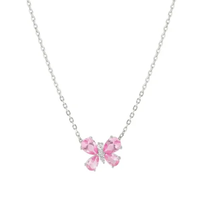 Girocollo in Argento Nomination Shine Me up Farfalla 241902/007