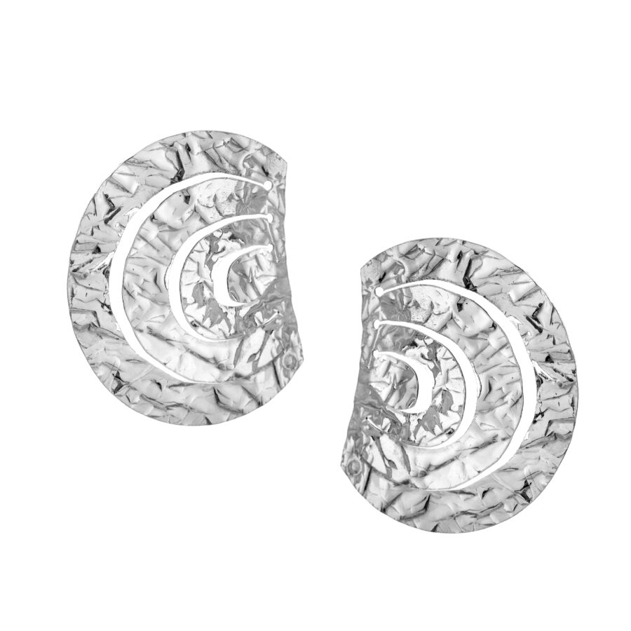 Orecchini Zahara In Argento Athena con Semicerchi OR7730