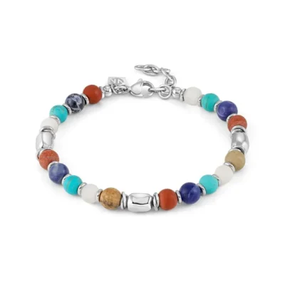 Bracciale Acciaio Uomo Nomination Instinct Style Pietre Miste 027930/063