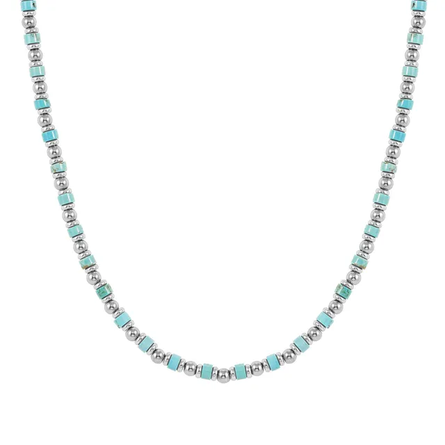 Collana Nomination Uomo Instinct Style Sea Edition in Acciaio e Pietre Dure 027933/003