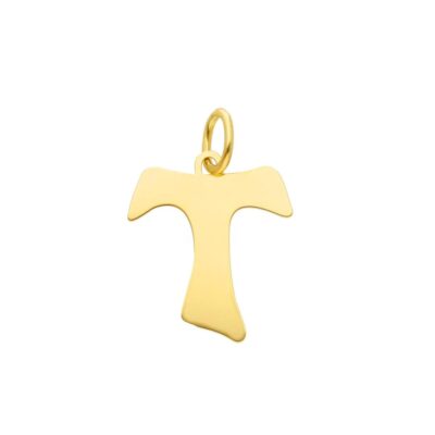 Croce Oro Giallo 750 Tau Grande
