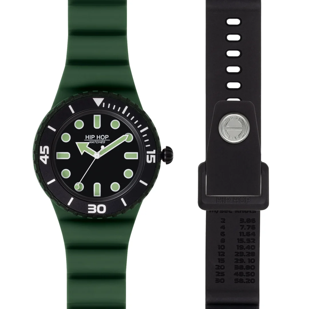 Hip Hop Master Green/Black Hwu1236 - immagine 2