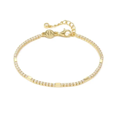 Bracciale In Argento Nomination Petit Sparkle Tennis Zirconi Bianch 242301/012