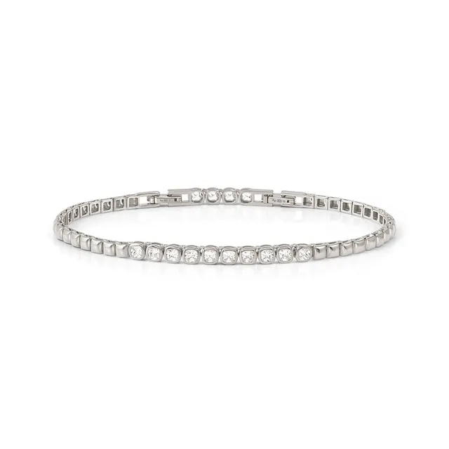Bracciale In Argento Nomination Enigmatic Shine Zirconi Bianchi 242404/010