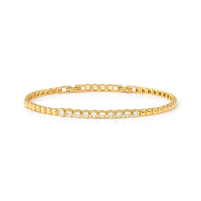 Bracciale In Argento Nomination Enigmatic Shine Zirconi Bianchi 242404/012