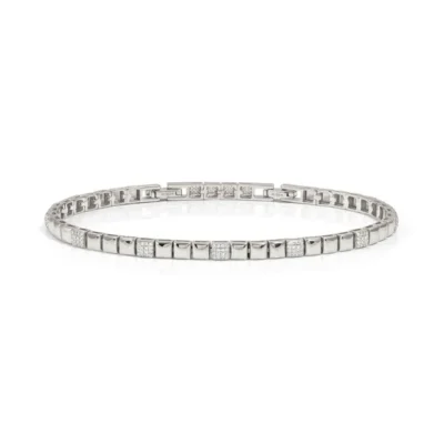Bracciale In Argento Nomination Enigmatic Shine Zirconi Bianchi 242403/010