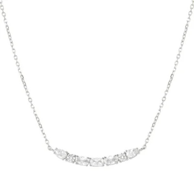 Girocollo in Argento Nomination Colour Wave con Zirconi Bianchi 149857/031
