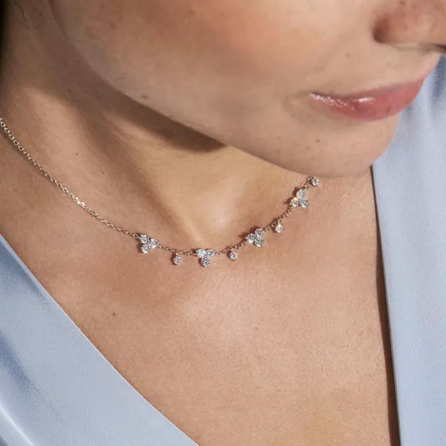 Girocollo in Argento Nomination Life Bouquet con Zirconi Bianchi 242507/010 - immagine 2