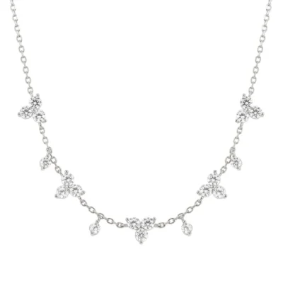 Girocollo in Argento Nomination Life Bouquet con Zirconi Bianchi 242507/010