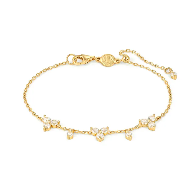 Bracciale In Argento Nomination Life Bouquet con Zirconi Bianchi 242504/012