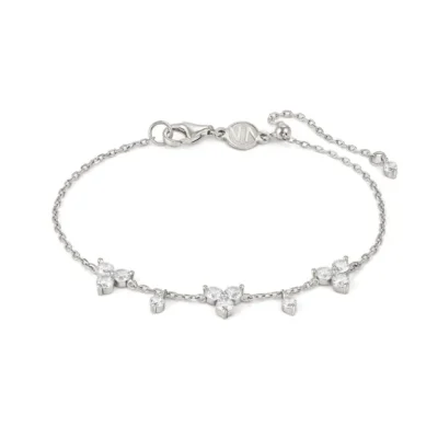 Bracciale In Argento Nomination Life Bouquet con Zirconi Bianchi 242504/010