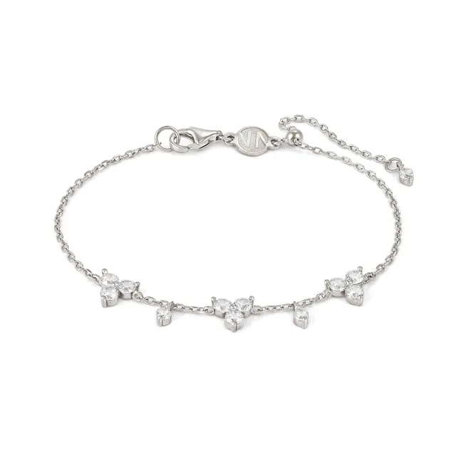 Bracciale In Argento Nomination Life Bouquet con Zirconi Bianchi 242504/010