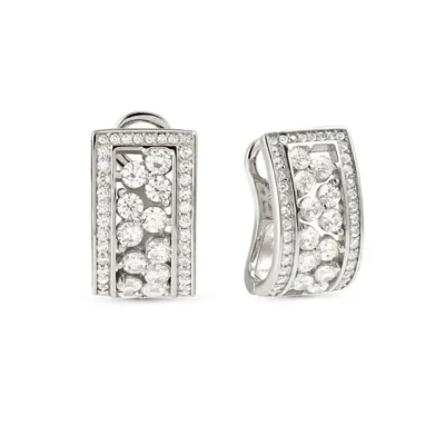 Orecchini Nomination in Argento Life Bouquet con Zirconi Bianchi 242511/010