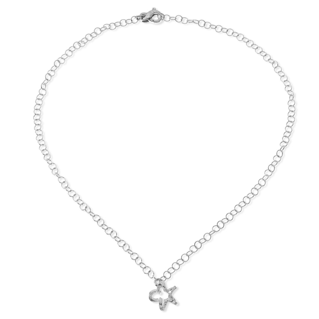 Girocollo Astrea In Argento Naturale Athena con Spirale Tonda CN6461