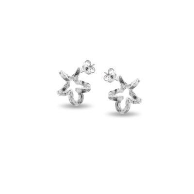 Orecchini a Lobo Astrea In Argento Athena Con Spirale Tonda OR7745