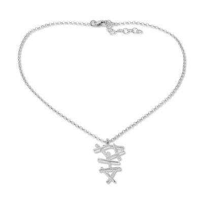 Girocollo Genesi In Argento Naturale Athena CN6446