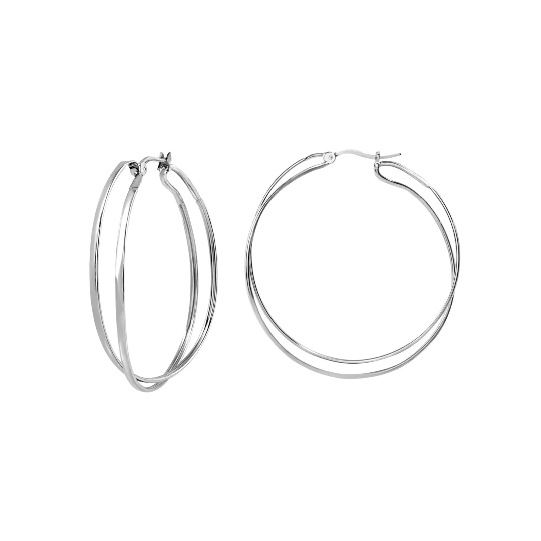 Orecchini in Acciaio Breil Lightline Tj3675
