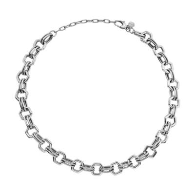 Collana Acciaio Donna Breil Hexagonia TJ3914