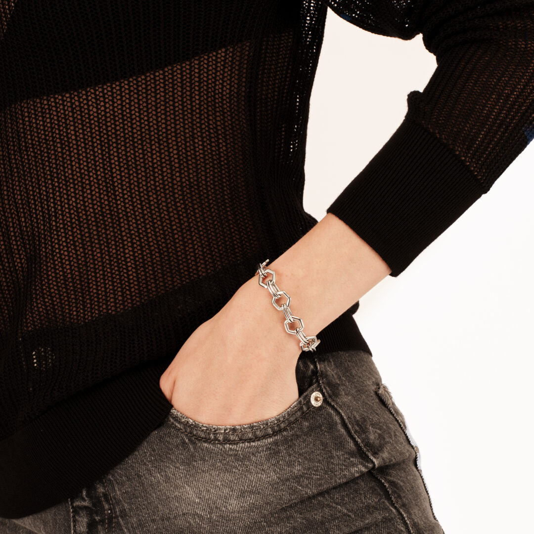 Bracciale Donna Acciaio Breil Hexagonia Tj3913 - immagine 2