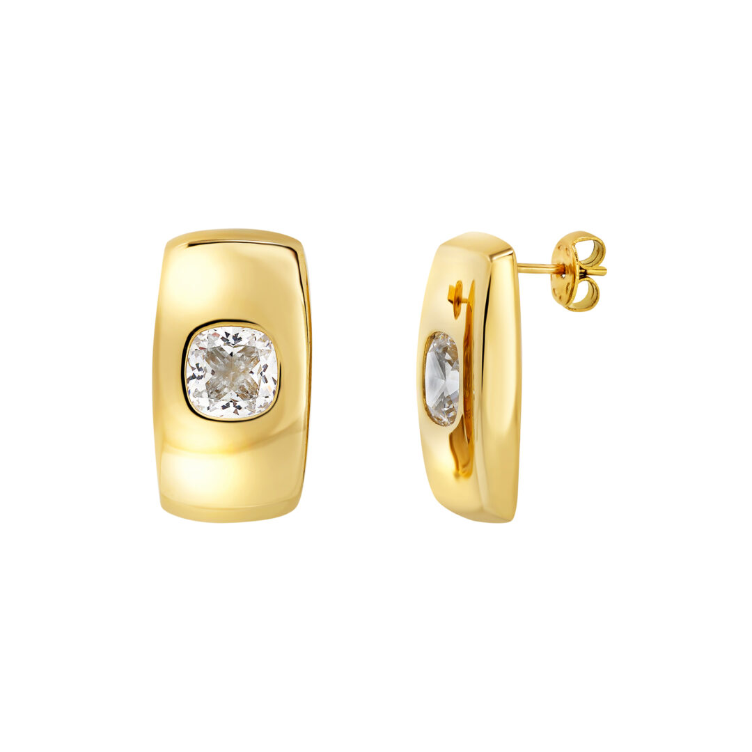 Orecchini in Acciaio Dorato Breil Stylize TJ 4054 - immagine 2