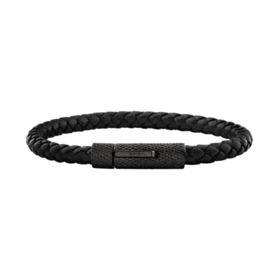 Bracciale Uomo in Acciaio Breil Leather Bloom Tj3975