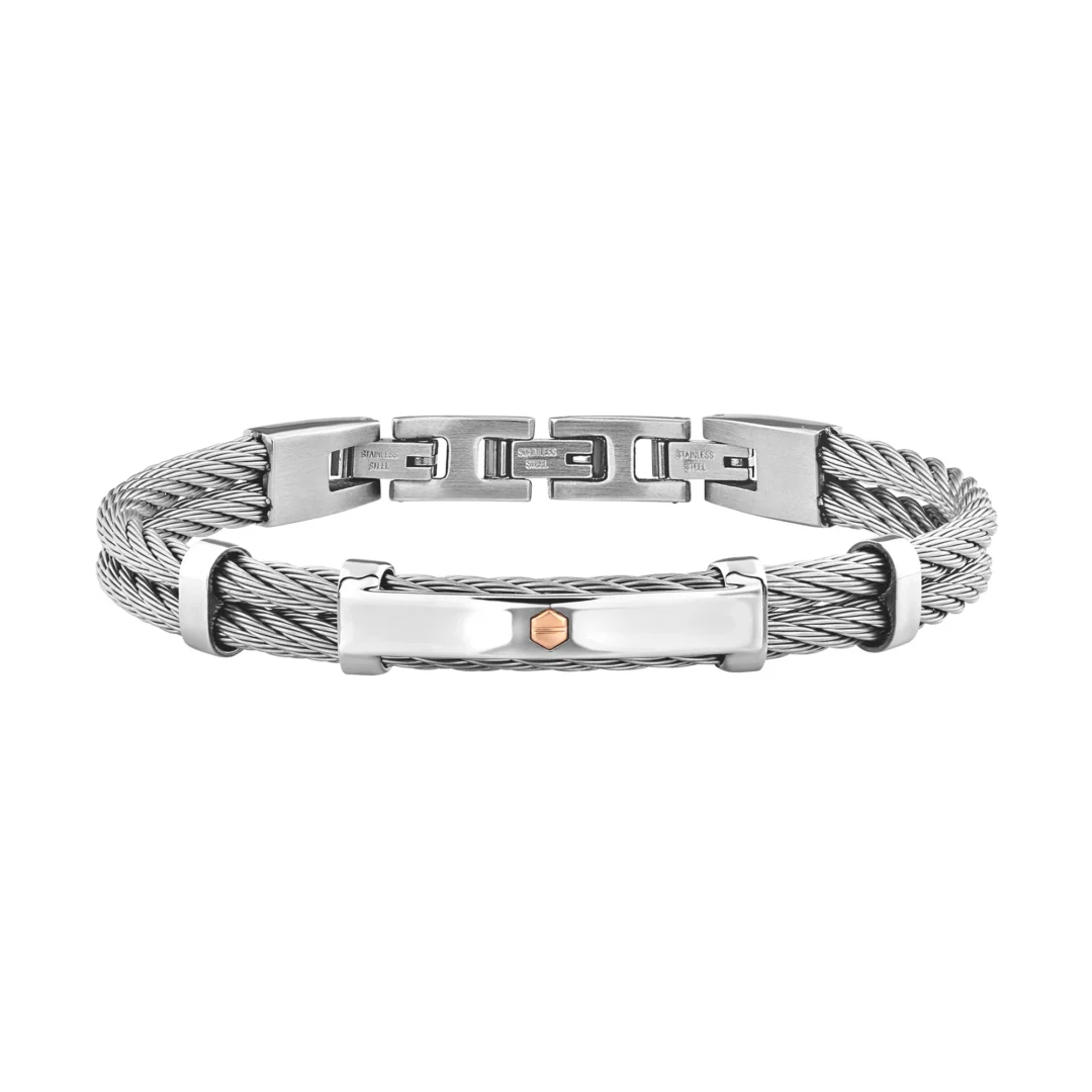 Bracciale Uomo in Acciaio Breil 9 K Loop Tj3961