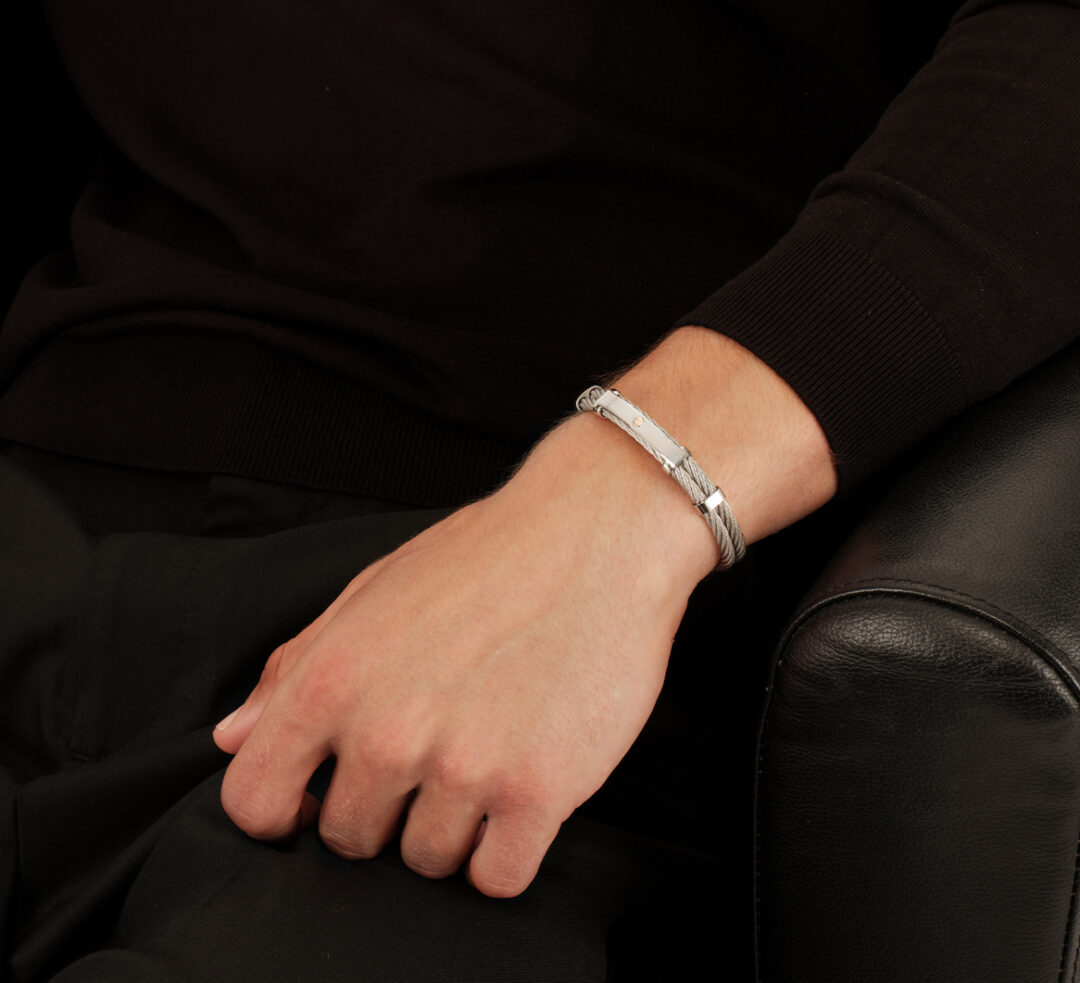 Bracciale Uomo in Acciaio Breil 9 K Loop Tj3961 - immagine 2