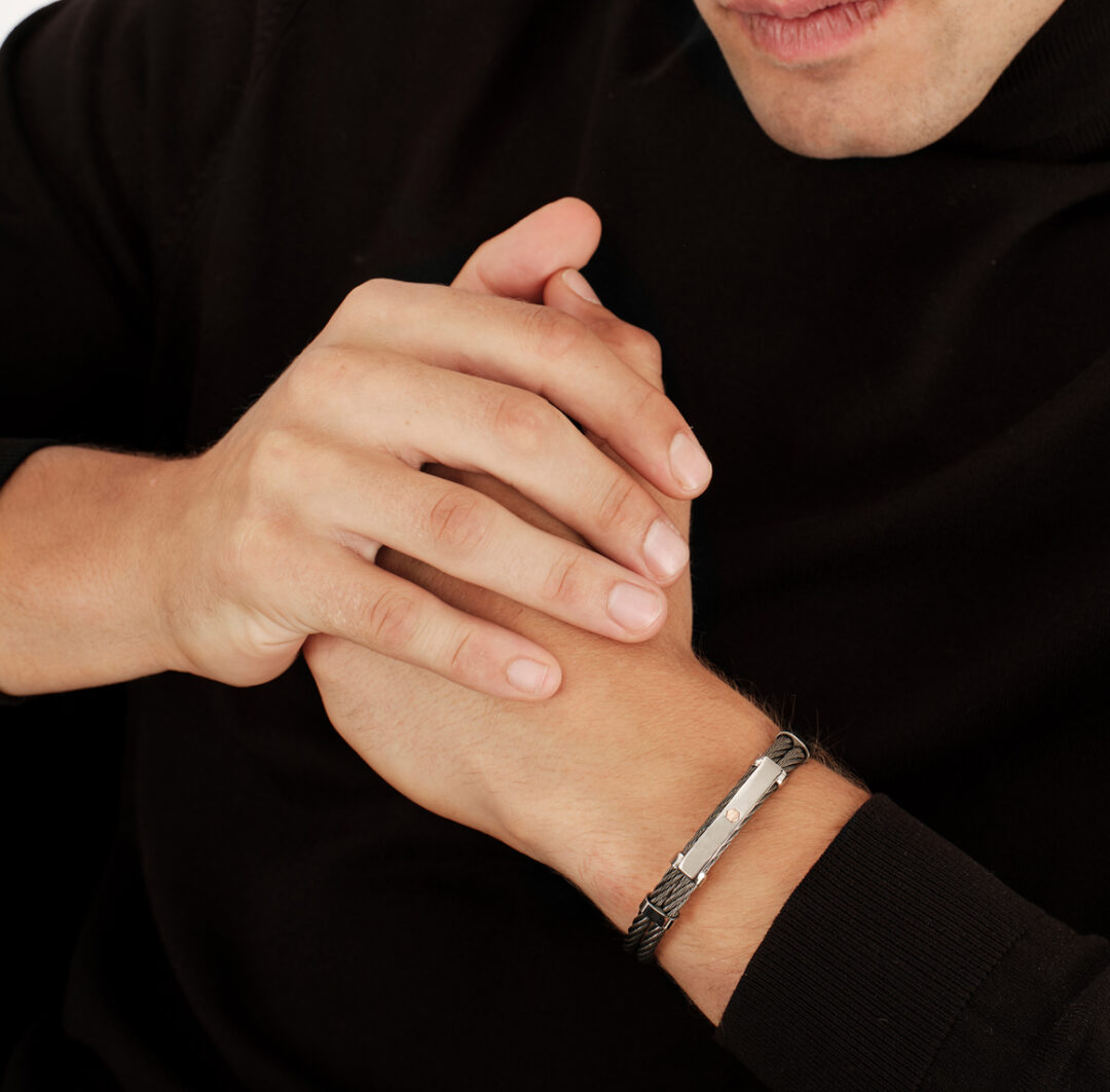 Bracciale Uomo in Acciaio Breil 9 K Loop Tj3962 - immagine 2