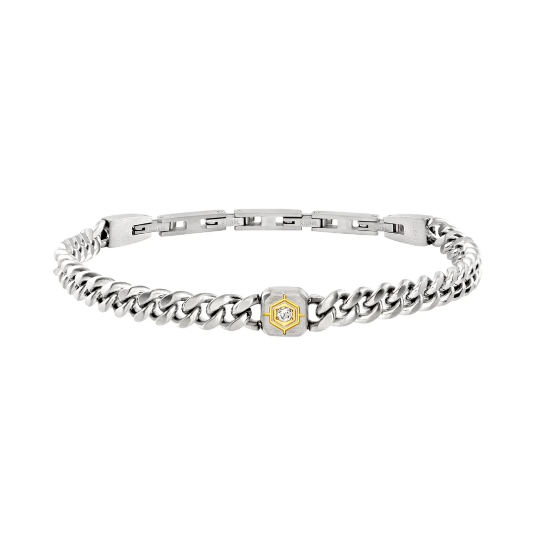 Bracciale Uomo in Acciaio Breil Cross Roads Tj3815