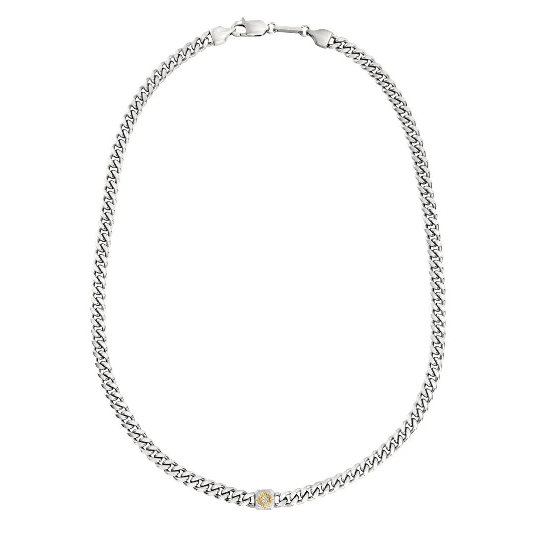 Collana Acciaio Uomo Breil Cross Roads TJ3814
